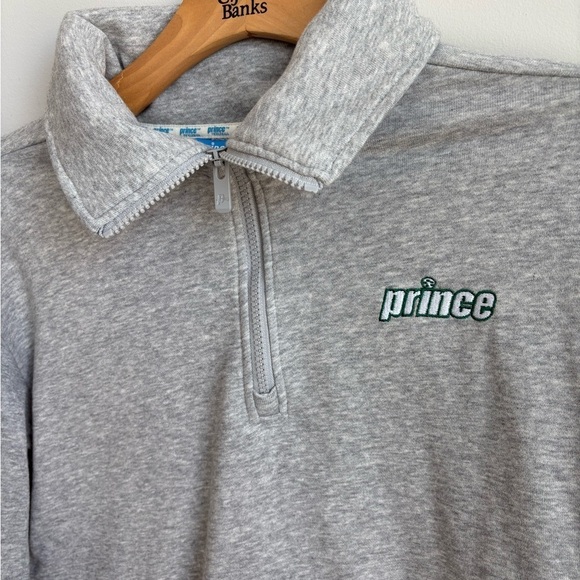 NWT Prince Pickleball for Target French Terry 1/4 Zip Pullover Sweatshirt - Picture 3 of 3